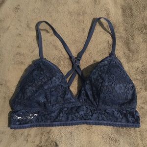 Xhilaration Navy Blue Bralette